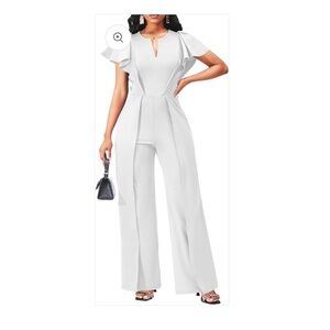 Elegant White Jumpsuit